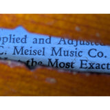 1/2 Size Musima Hungary Violin C. Meisel Faux Flame Model 6106 Carpathian Spruce/Maple
