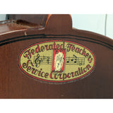 4/4 Full Jackson Guldan Federated Teachers Service Corp Violin Antonius Stradivarius Faciebat Anno 17 Bow Case Columbus OH