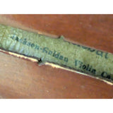 4/4 Full Jackson Guldan Federated Teachers Service Corp Violin Antonius Stradivarius Faciebat Anno 17 Bow Case Columbus OH