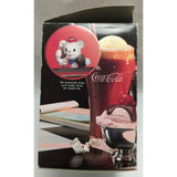 Lighted Action Musical Enesco Coca Cola Soda Shop Diner Hop Bears Rock Music Box
