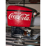 Lighted Action Musical Enesco Coca Cola Soda Shop Diner Hop Bears Rock Music Box