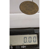 The Gold Nugget Brothel Token Cooke City Montana 50¢ Whiskey Tobacco Or One Screw Brass Coin Vintage