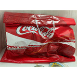 Lot Coca Cola 1973 Mini Tray Santa Ornament 3D glasses Ruler Pen Empty Lite Box