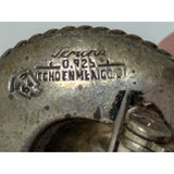 48 Grams 925 Sterling Silver Temcha Brooch Pin Sombrero Hat Mexico Eagle Snake Flowers Vintage