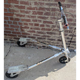 2008 Triski 3 Three Wheel TS8 Adult Carve Scooter Cambering Foldable Trikke Chrome Vintage