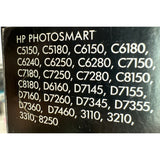 02 HP Photosmart 6 Light Magenta 6 Light Cyan 2 Black HP Value Lot Ink Cartridge