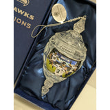 6" Seattle Seahawks NFL Super Bowl XLVIII Champions Ornament Bradford Exchange
