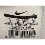 Size 13 Nike Alpha Mens Football Cleats White Black Fast Flex 878122-100