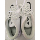 Size 13 Nike Alpha Mens Football Cleats White Black Fast Flex 878122-100