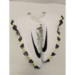 Size 13 Nike Alpha Mens Football Cleats White Black Fast Flex 878122-100