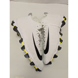 Size 13 Nike Alpha Mens Football Cleats White Black Fast Flex 878122-100