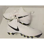 Size 13 Nike Alpha Mens Football Cleats White Black Fast Flex 878122-100