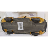 8" Yellow Junkyard VW Bug Split Window 1998 S.S. Sarna Beetle Car Resin Americana Scrapbook Hand-Painted