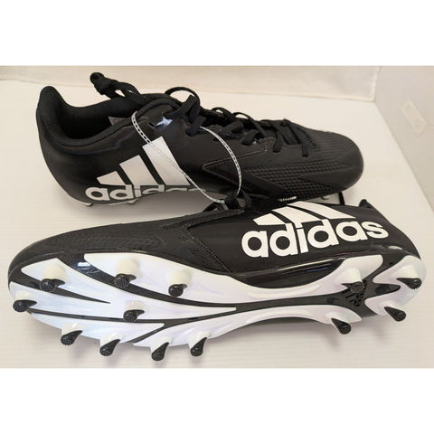 Size 13 Adidas 5-Star Low Mens Football Cleats Black White 3 Stripe BW0769