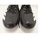 Size 13 Adidas 5-Star Low Mens Football Cleats Black White 3 Stripe BW0769