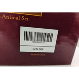 9" Three Kings Gifts Real Life Nativity Wise Men With Gifts & Star. Resin.