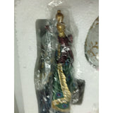 9" Three Kings Gifts Real Life Nativity Wise Men With Gifts & Star. Resin.