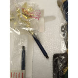 9" Three Kings Gifts Real Life Nativity Wise Men With Gifts & Star. Resin.