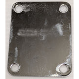 2x2.5" Ibanez Chrome Metal Neck Plate With Mounting Holes Guitar Part Emblem Badge