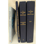 A Course In Miracles Text Workbook Manual Complete 3 Book Set 52 Ways to Live Karen Casey Companion