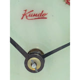 AS-IS Kundo Kieninger & Obergfell 400-Day Mantel Clock Glass Dome Brass Vintage Germany Anniversary