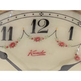AS-IS Kundo Kieninger & Obergfell 400-Day Mantel Clock Glass Dome Brass Vintage Germany Anniversary