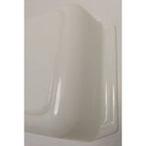 Vintage Pyrex White Turquoise Snowflake White 2 QT Casserole Rectangle 575 B Dish 550 C Lid Space Saver 575B Aqua Blue