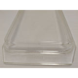 Vintage Pyrex White Turquoise Snowflake White 2 QT Casserole Rectangle 575 B Dish 550 C Lid Space Saver 575B Aqua Blue