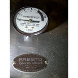 21 QT Presto Pressure Cooker Canner 21B Pot Aluminum Vintage USA Made B Lid