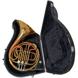 1960 HN White King Single French Horn F Eb Model 1156 w/ Case 3 Rotary Valves