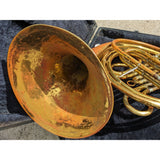 1960 HN White King Single French Horn F Eb Model 1156 w/ Case 3 Rotary Valves