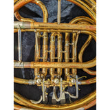 1960 HN White King Single French Horn F Eb Model 1156 w/ Case 3 Rotary Valves