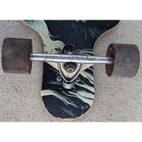 9.5" X 39" Wolf Drop Through Longboard Street Surfing Complete Deck Skateboard
