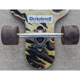 9.5" X 39" Wolf Drop Through Longboard Street Surfing Complete Deck Skateboard