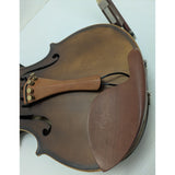 4/4 Full Size Violin Project Unmarked Handmade Wood With Bow & Case
