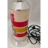 1987 San Francisco 49ers NFL Table Lamp Football P&K Vintage Rotating Disco LED Party Light