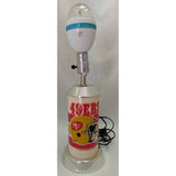 1987 San Francisco 49ers NFL Table Lamp Football P&K Vintage Rotating Disco LED Party Light