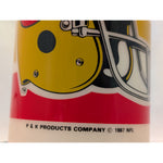 1987 San Francisco 49ers NFL Table Lamp Football P&K Vintage Rotating Disco LED Party Light