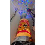 1987 San Francisco 49ers NFL Table Lamp Football P&K Vintage Rotating Disco LED Party Light