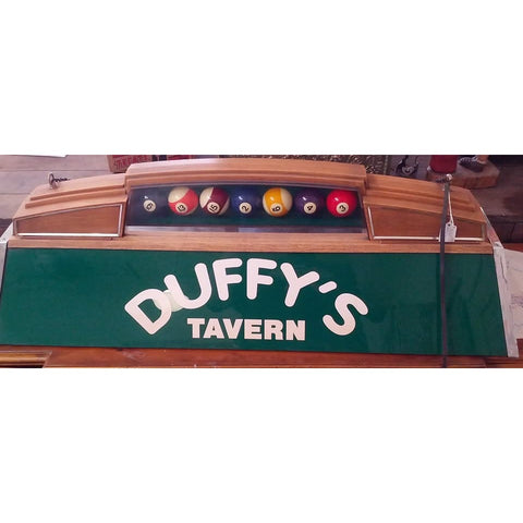 Duffy's Tavern Billiards Light Pool Lamp Balls Hanging Billiard Billard Billards Anheuser-Busch