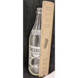 11" Beehive Thrift-T 32oz Glass QT Bottle Beverages 1968 Bee Hive Brigham City UT Utah Vintage