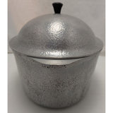 6 QT Club Hammered Cast Aluminum Hammercraft Cookware Dutch Oven Lid USA Vintage