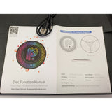 Bulapeach LED Frisbee Ultimate Rechargeable Flying Disc 48 RGB LEDs 6 Dynamic Modes Beach Camping