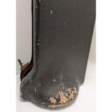 WWII 1946-1949 Veteran University Massachusetts Fort Devens Crocodile Trombone Case Band