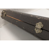 WWII 1946-1949 Veteran University Massachusetts Fort Devens Crocodile Trombone Case Band
