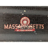 WWII 1946-1949 Veteran University Massachusetts Fort Devens Crocodile Trombone Case Band