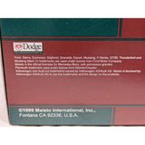 Silver 1999 Maisto Santa Reindeer VW Bug Ornament Die-Cast Classic Volkswagen Convertible Car