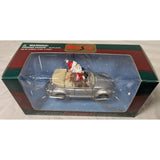 Silver 1999 Maisto Santa Reindeer VW Bug Ornament Die-Cast Classic Volkswagen Convertible Car
