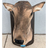AS-IS Gemmy Buck Singing Mounted Deer Head Animated Trophy Talks Dances Sings 2004 Talking Wall Mount Plaque