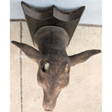 AS-IS Gemmy Buck Singing Mounted Deer Head Animated Trophy Talks Dances Sings 2004 Talking Wall Mount Plaque